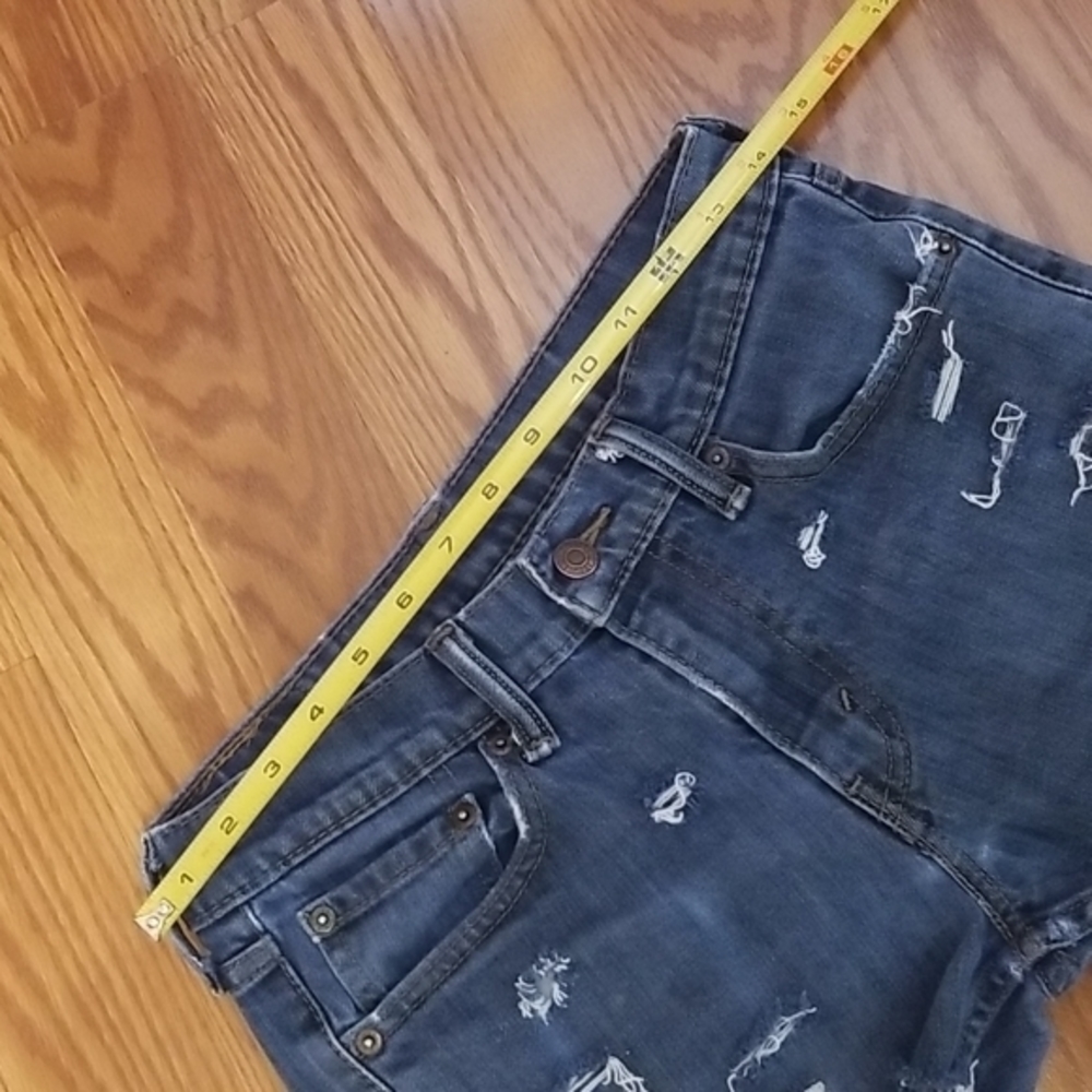 511 levi's Cutoffs‎ distressed shorts 30 - Picture 4 of 8
